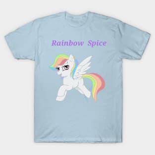 Rainbow Spice Pony Print T-Shirt